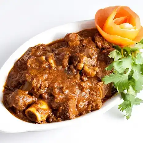 Konaseema Mamsam(Goat Curry) at Konaseema Cuisine